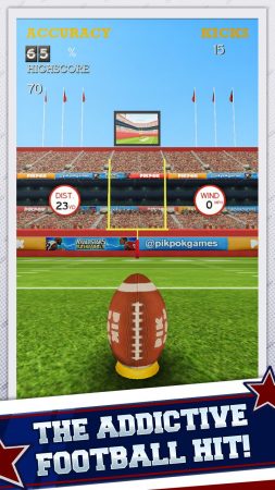 Best Apps To Play With Friends | Flick Kick Field Goal Kickoff | Appamatix.com
